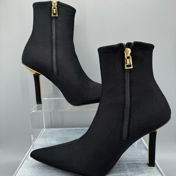 NEW Good American Women’s Ankle Neoprene Booties Black Size 9.5 - Picture 2 of 10